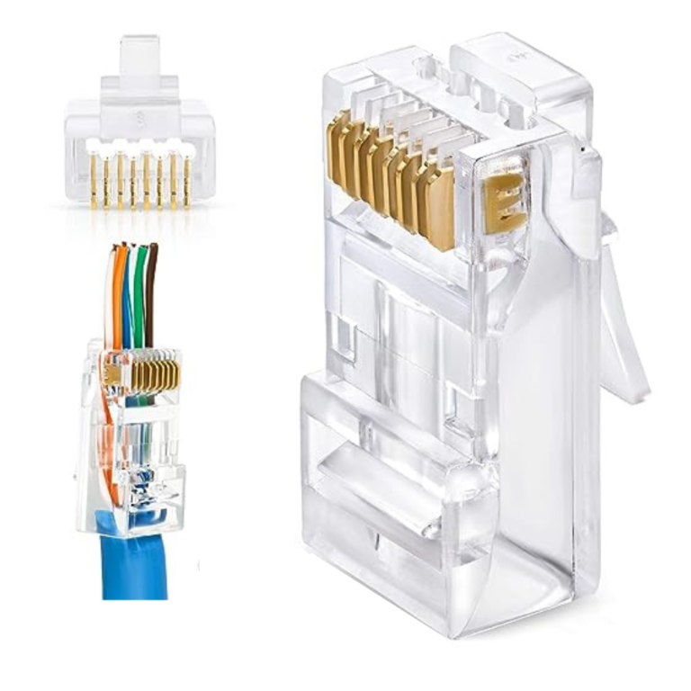 Mufa RJ45 Pass Through UTP Cat6, 100 buc, DataLink | DataLink